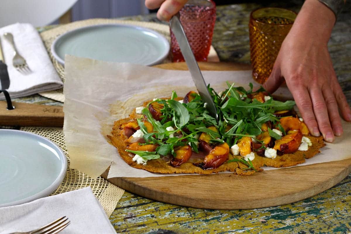 Peach-Pizza